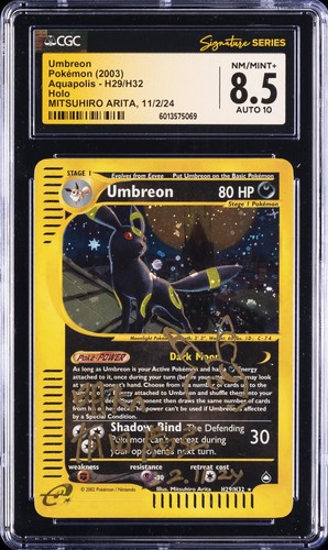 Umbreon graded CGC 8.5 for sale on eBay