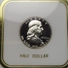 1963 Franklin Silver Half Dollar Proof - Cameo, In Attractive Holder, Z-6317f