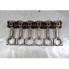 2016-2020 Bmw B58 M240i 340i 540i Engine Piston Connecting Rod Set Of 6 Oem