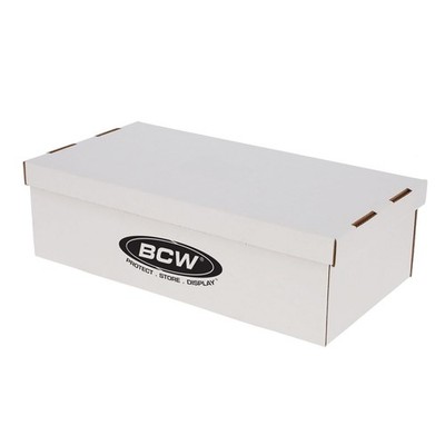 Bundle of 10 BCW Compact Disc CD Corrugated Cardboard Storage Boxes