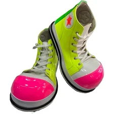 Mexican Professional Pink Clown Shoes Zapato Para Payaso Made In Mexico