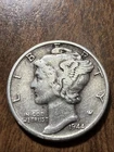 1944 MERCURY SILVER DIME ACTUAL Coin Get Today & Save & Fill Your Collection