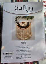 Mandala Wall Hanging Macrame Kit