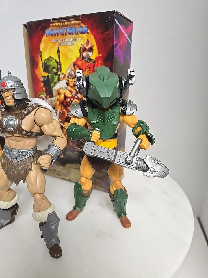 Vykron Masterverse Masters of the Univere New Eternia 7" All 3 Versions Complete - Image 4 of 4