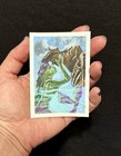 ACEO Original Art - Mermaid, Sailor, Kiss, Sea, Fantasy Acrylic 2.5x3.5 by M.A.R — photo 3