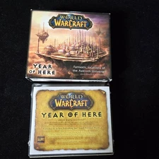 Sealed World of Warcraft Year of Here 2010 Daily Desk Calendar Blizzard