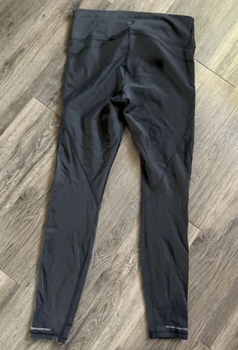 Athleta Black Women's Full Length High Waisted Leggings Size Medium Running - Picture 3 of 7