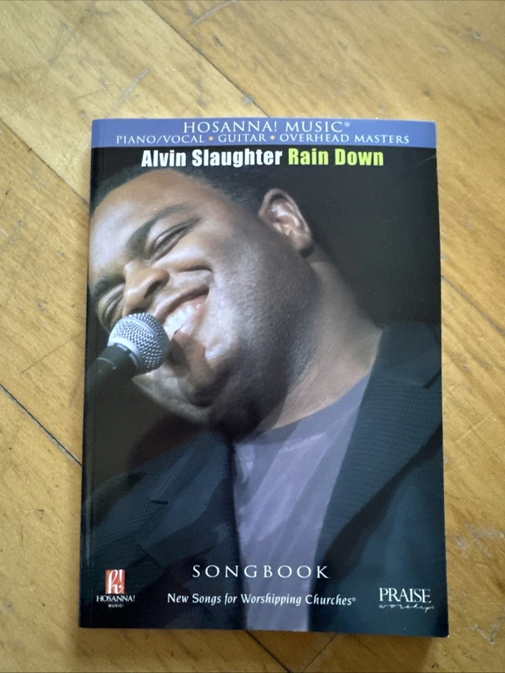 'Rain Down'    by   Alvin Slaughter Sheet Music Songbook Christian Worship Music - Image 2 of 4