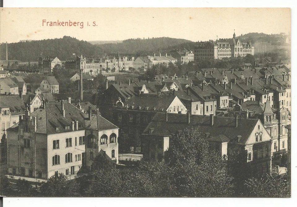 AK von Brück & Sohn : " FRANKENBERG i. Sa. "  unbeschrieben  (70) - Bild 1 von 1