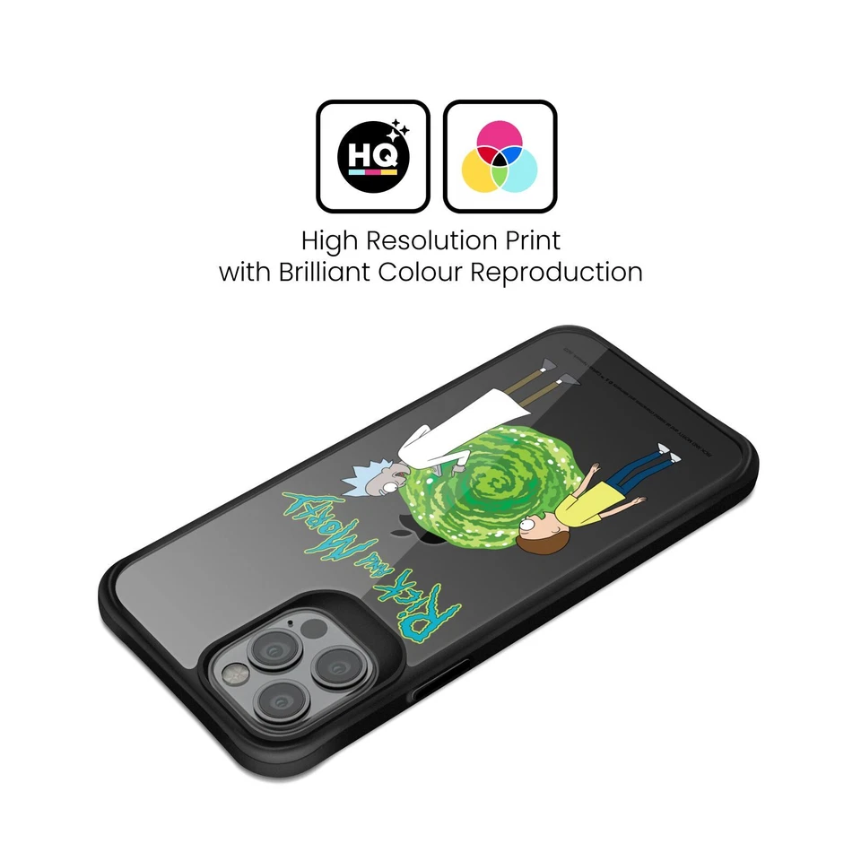 GRÁFICOS OFICIALES RICK AND MORTY TEMPORADA 5 NEGROS A PRUEBA DE GOLPES PARA TELÉFONOS SAMSUNG Foto 2 de 4