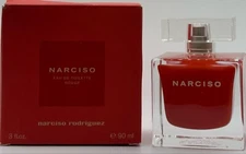 Narciso Eau De Toilette Rouge By Narciso Rodriguez ~ 3 FL OZ ~ AUTHENTIC ~ READ