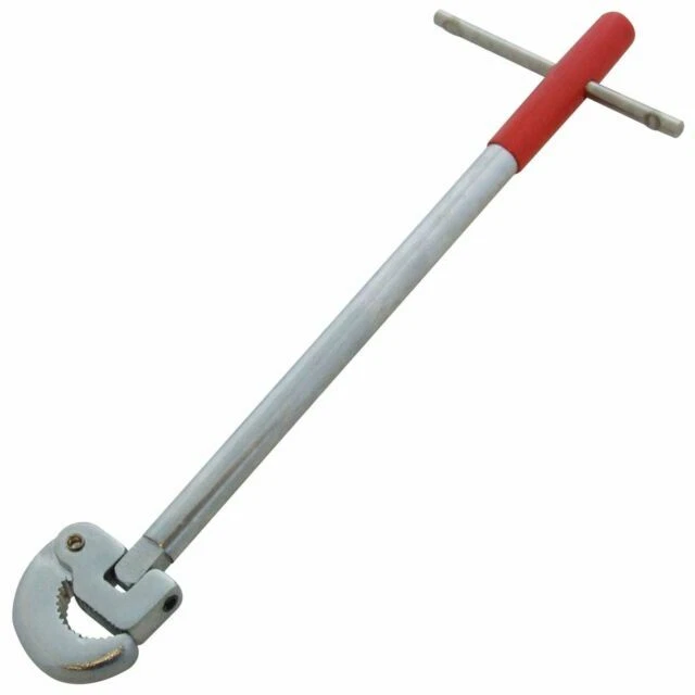 Amtech C2500 11" Adjustable Basin Wrench - Red