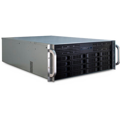 Inter-Tech 4U-4416, Server-Gehäuse, schwarz