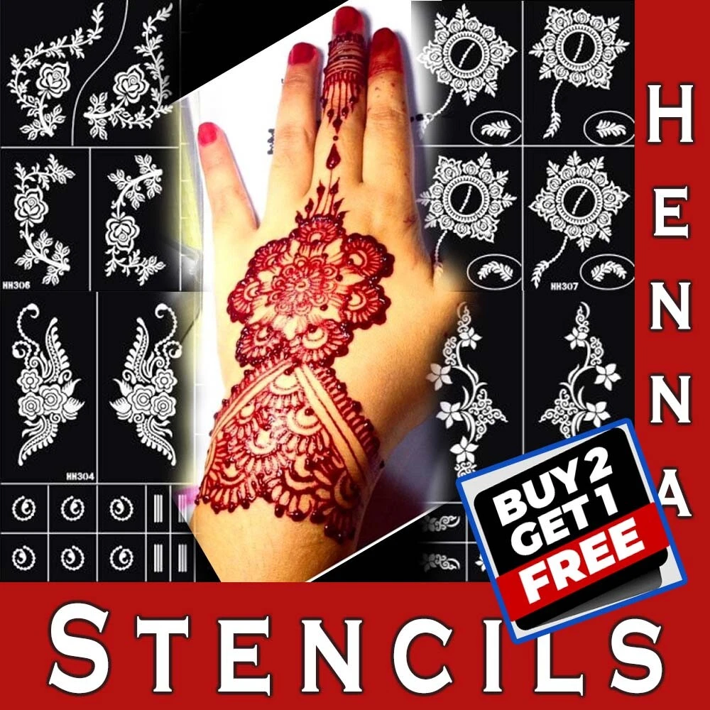 Details 155+ mehndi stencils for hands best jtcvietnam.edu.vn