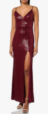 NEW Speechless Women's Sleeveless Maxi Strappy Sequined Party Dress Size 3