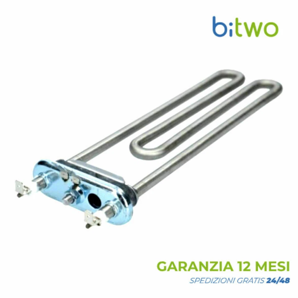 Whirlpool resistenza lavatrice Bauknecht 481010550891 originale 1800w radiatore