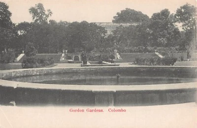 POSTCARD - CEYLON - SRI LANKA - GORDON GARDENS - COLOMBO - UNDIVIDED BACK - Image 1 of 2