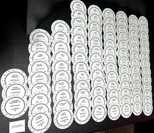 2024 PRE-CUT TOP 100 Cadaco Baseball Discs SEASON ONLY-75% OFF