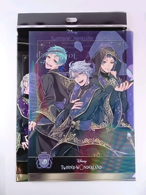 Octavinelle Azul Disney Twisted-Wonderland Secret Holo Clear File From Japan
