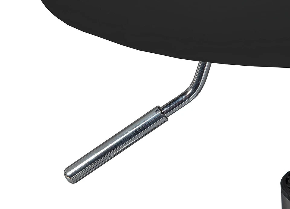 Drehhocker Sitzhocker mit Rollen Drehbar Höhenverstellbar Kunstleder Metall - Bild 3 von 4