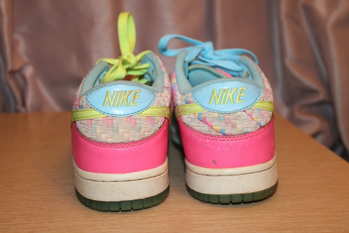 Size 9 - Nike Dunk 6.0 Low Woven Neon W for sale online | eBay