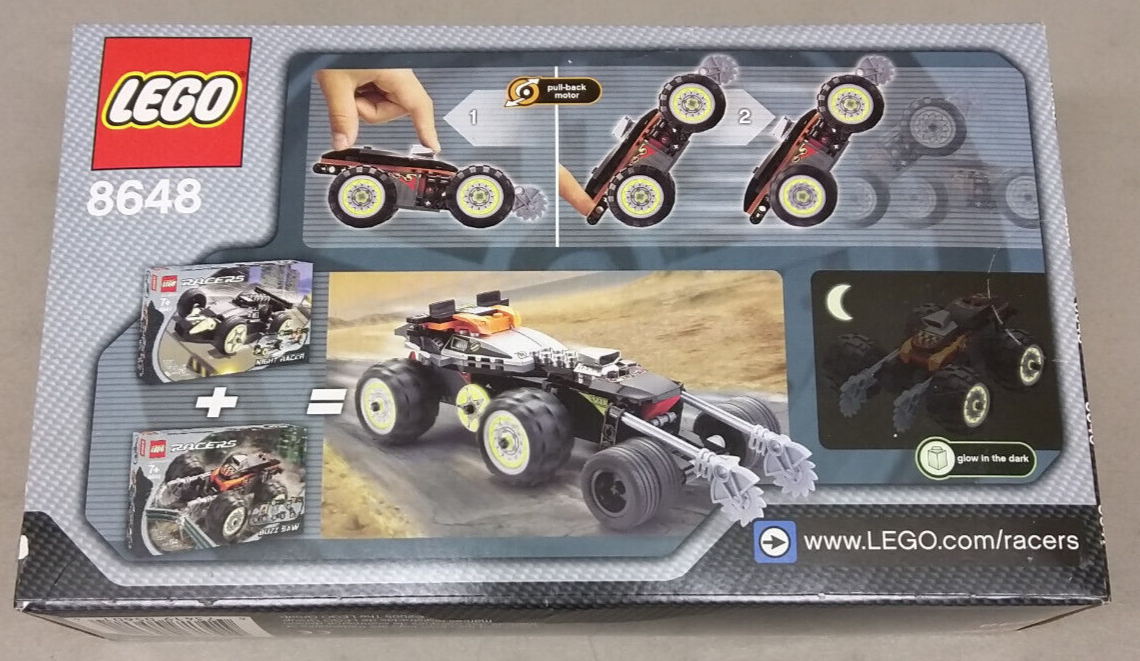 LEGO Racers 8648 Buzz Saw NEW! Wheelie Stunt Car Monster