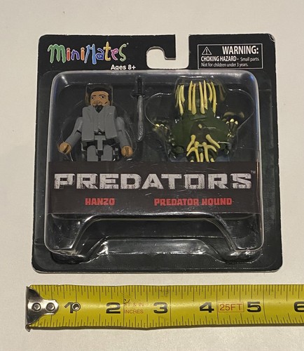 Predators Hanzo and Predator Hound Minimates 2” Figures Brody Rodriguez Movie - Picture 4 of 10