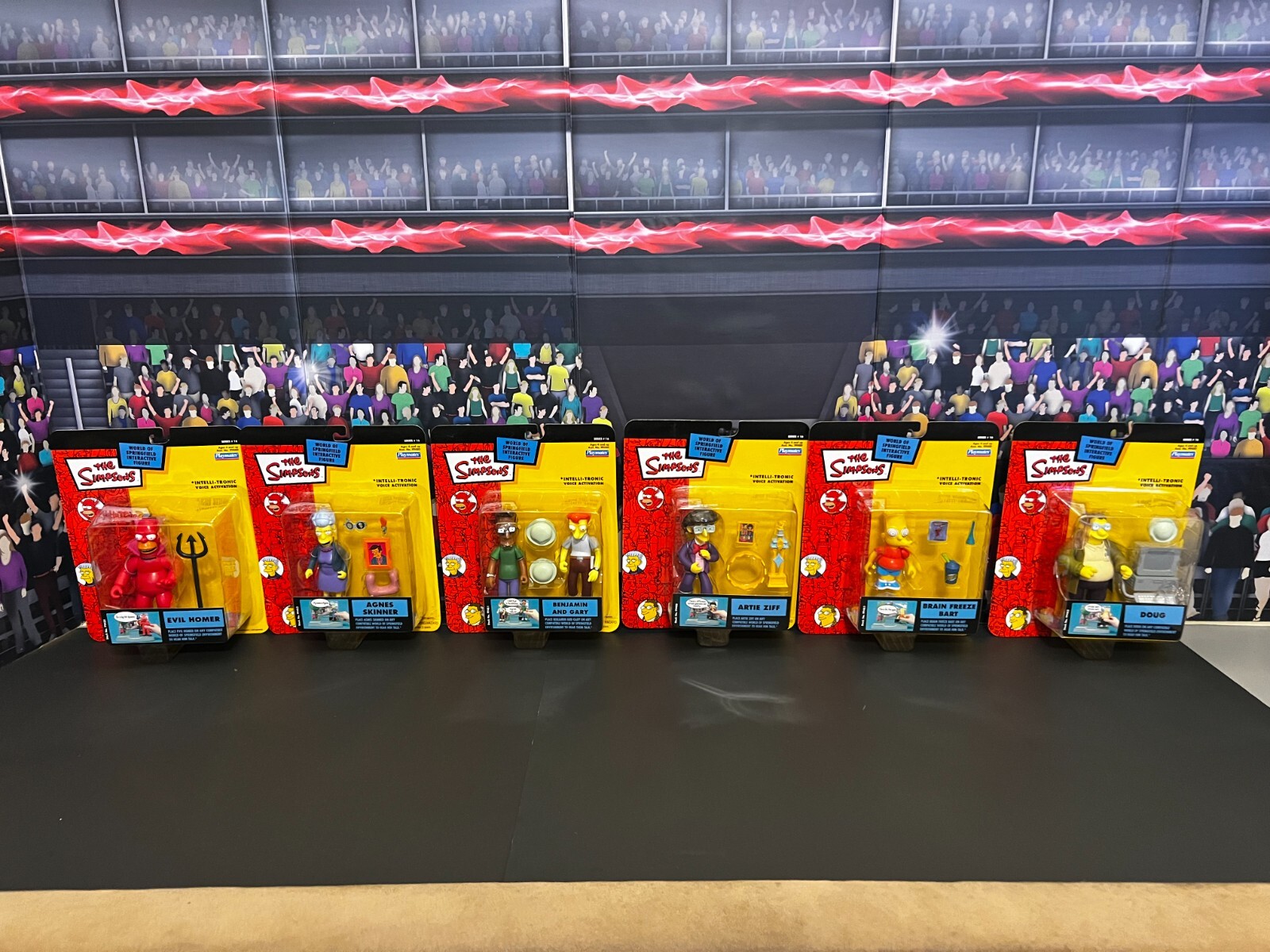 The Simpsons World of Springfield Series 16 Playmates Toys Complete Set