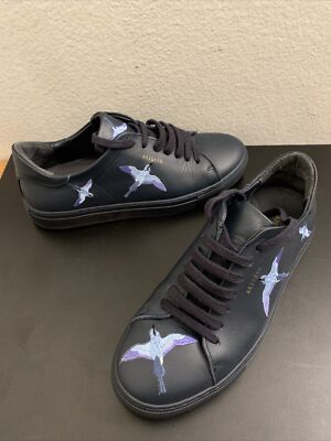 Women's Axel Arigato Navy blue Leather Bird Sneakers Sz EU 39 US