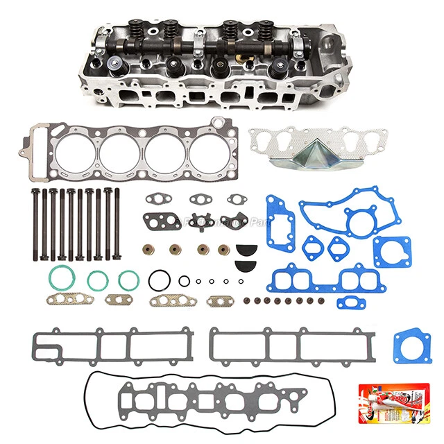 Juego completo de juntas de culata con pernos aptos para 85-95 2.4 TOYOTA PICKUP 22RE Foto 4 de 4