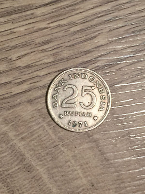 Indonesia 25 RUPIAH Coin 1971 | eBay