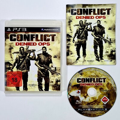 Sony PlayStation 3 Spiel CONFLICT DENIED OPS dt PAL Shooter/Spezialeinheit/Co-op