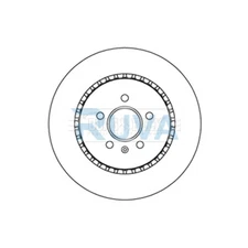 Fits Q5 A5 A4 A6 A8 A7 Macan 2.0 TDi 3.0 D 4.2 Ruva Rear Brake Disc 95B615601G