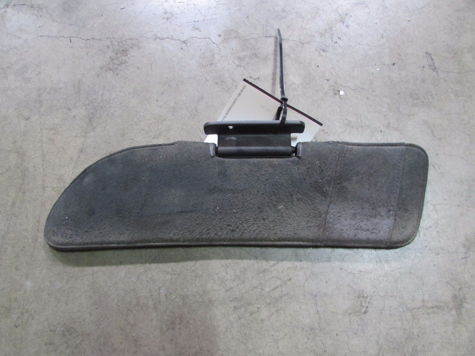 Ferrari 360, Spider, LH, Left  Sun Visor, Black, P/N 65781700