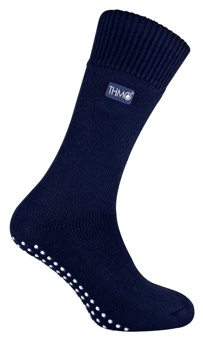 THMO Mens Indoor Winter Warm Thermal Fleece Lined Slipper Socks