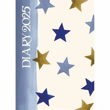 Carousel Calendars Emma Bridgewater Blue Star A6 Diary 2025 (PFP) Hardback Book