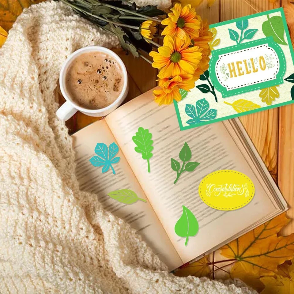 Palabras Sellos y troqueles transparentes para hacer tarjetas Palabras de bendición Juegos de sellos y troqueles Th Foto 3 de 4