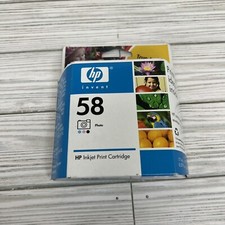 Genuine New Sealed HP 58 Multi Color Photo Ink Cartridge 17ml - Exp. 04/2007