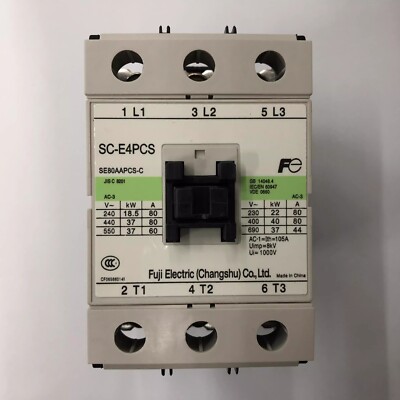 1PCS  for SC-E4PCS AC220V 3-pole AC Contactor