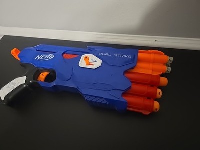 Hasbro NERF N-Strike Elite Dual Strike Blaster Mega And Elite Darts