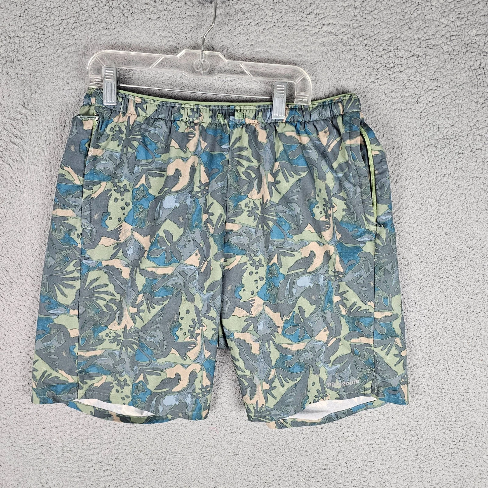 Patagonia Trail Shorts Mens Medium 4-Way Stretch 7.5" Inseam Elastic Waistband