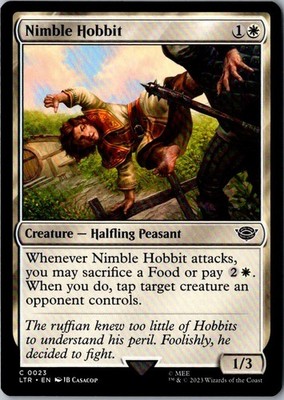 2023 MTG The Lord of the Rings: Tales of Middle-earth Nimble Hobbit