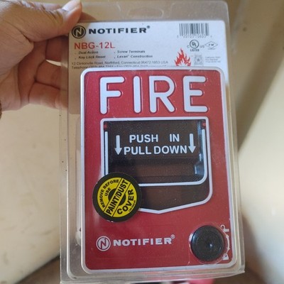 NOTIFIER NBG-12L Duel action pull station