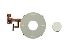 iPod Classic White Click Wheel / Center Button Flex Apple 5th 5.5 Gen Video