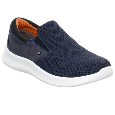Jomos Mesh-Slipper dunkelblau extra weit Starter