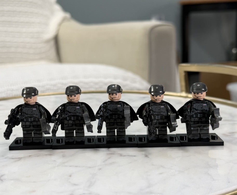 Lego 5x Imperial Swamp Trooper Custom Printed Minifigure Lot Star