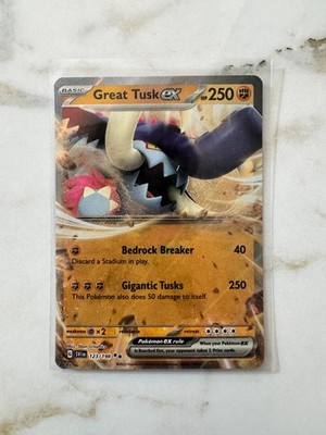 Great Tusk ex 123/198 Scarlet & Violet Base