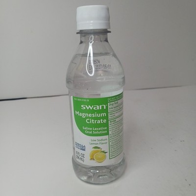 Swan Magnesium Citrate Saline Laxative Colon Health Digestion Cleaning- 10oz
