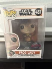 Funko Pop Star Wars Frog Lady #487 Special Edition w/ Protector