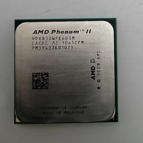 Processador AMD PHENOM II/ X4 830@2.8GHz *Quad-Core/ HDX830WFK4DGM - Imagem 3 de 4